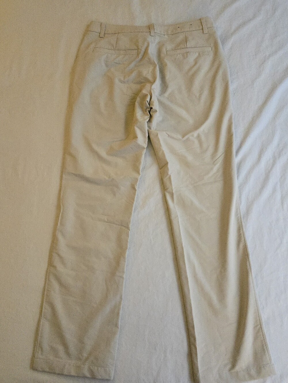 Under Armour 34W x 34L Tech Straight Golf Pants Khaki Chino Pants Light Tan EB3 - Picture 7 of 9